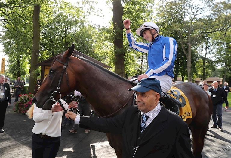 FOR Kevin Ryan, Hello Youmzain’s Betfair Sprint Cup win at Haydock Park, provided the proud northern