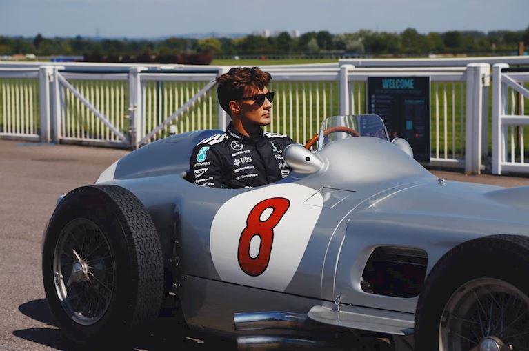 Formula One star George Russell hailed a recent trip to Aintree Racecourse as an ‘unforgettable’ exp