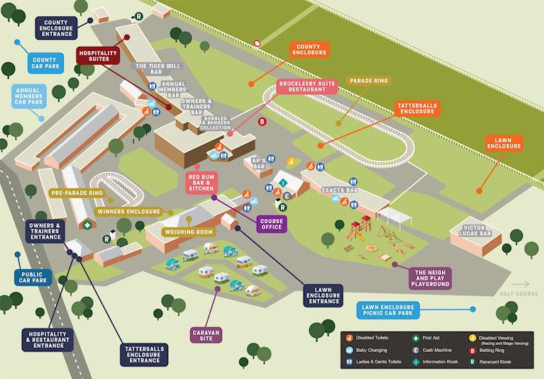 Market Rasen Racecourse Map Plan Your Day Market Rasen