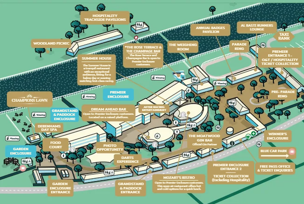 Festival Friday Map