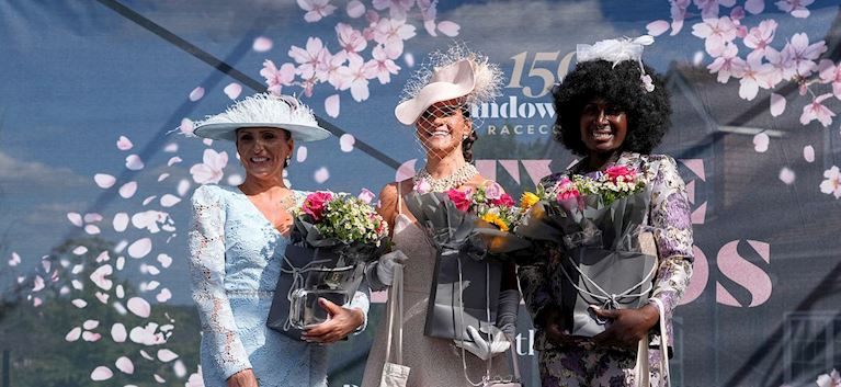 LADIES DAY STYLE AWARDS AT SANDOWN PARK RACECOURSE