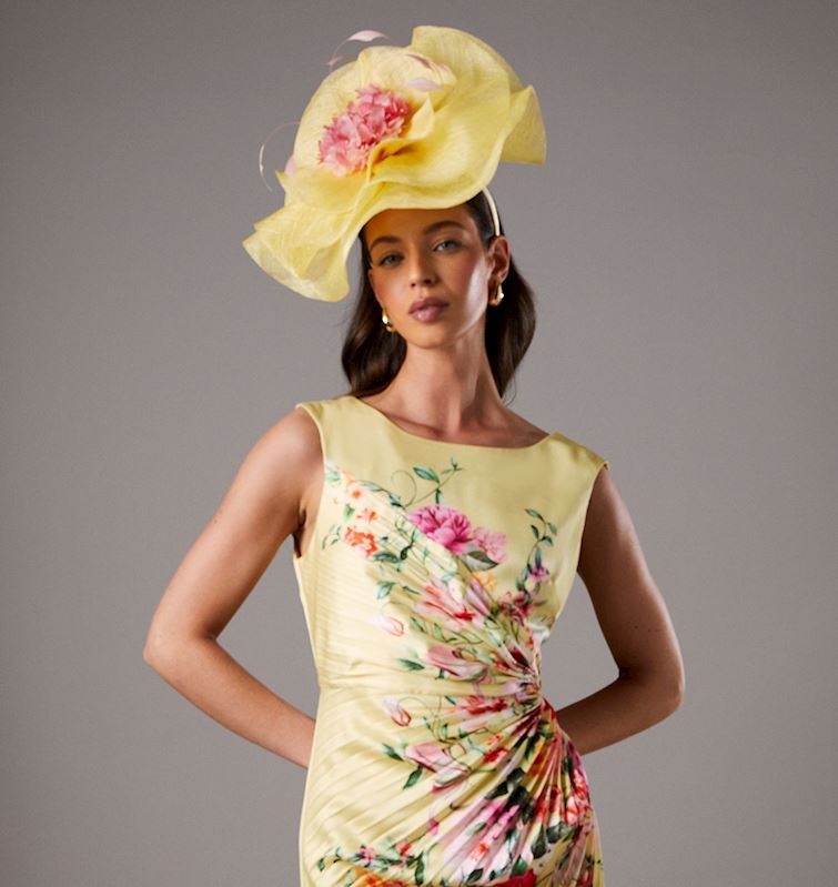 V1_Coast - Lisa Tan Pleated Floral Midi Dress With Pleat Detail.jpg