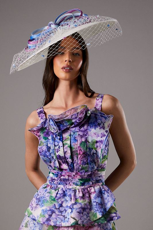 Lisa Tan Organza Floral Ruffle Fan Detail Top.jpg