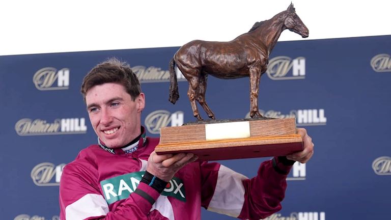 BRIGHTERDAYSAHEAD COMES GOOD WITH GRADE ONE SUCCESS IN WILLIAM HILL AINTREE HURDLE