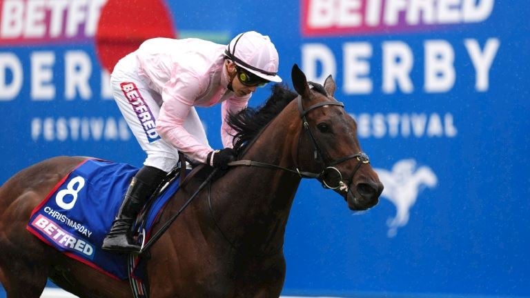 CHRISTMAS DAY COMES IN JUNE AS AIDAN O’BRIEN NOTCHES UP CLASSIC HALF CENTURY WITH 12TH BETFRED DERBY