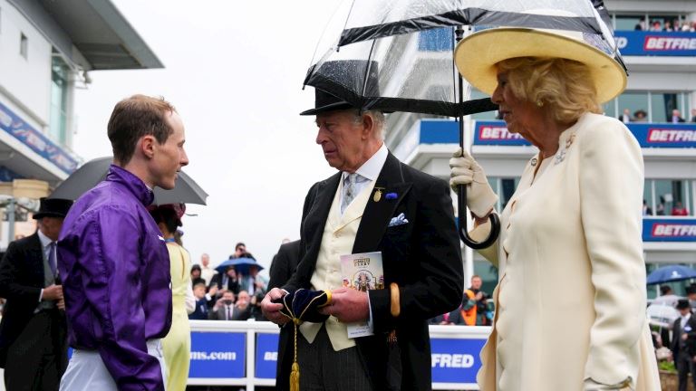 MORE THAN 28,000 RACEGOERS INCLUDING THE KING AND QUEEN ATTEND BETFRED DERBY DAY