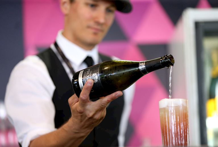 Bartender Pouring Prosecco Newmarket 2019.jpg