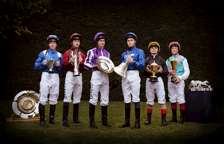 QIPCO British Champions Series Jockeys and trophies - Epsom.png