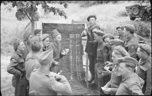 Troops Betting on Epsom Derby in Normandy 17.06.44.jpg