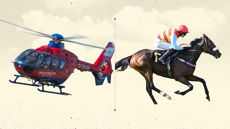 Frontline heroes invited to a special day out at Exeter Racecourse