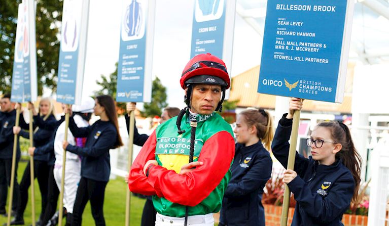  SEAN LEVEY HOPES HEREDIA CAN TAKE ANOTHER STEP FORWARD TO HAND HIM SECOND SUCCESS IN GROUP ONE VIRG