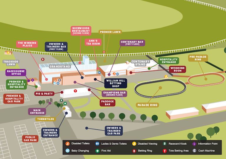 Racecourse Map