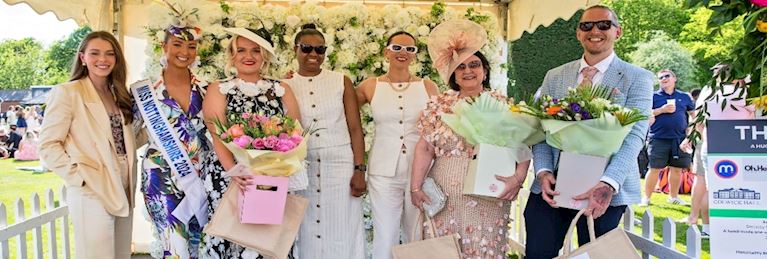 NEWS: First-time racegoer crowned Best Dressed as Nottingham Racecourse smashes attendance records a