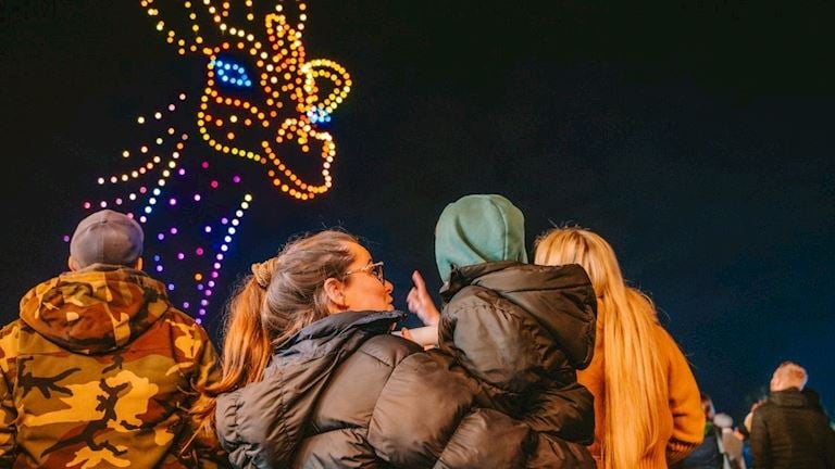 Space Safari Drone Light Show Cambridge